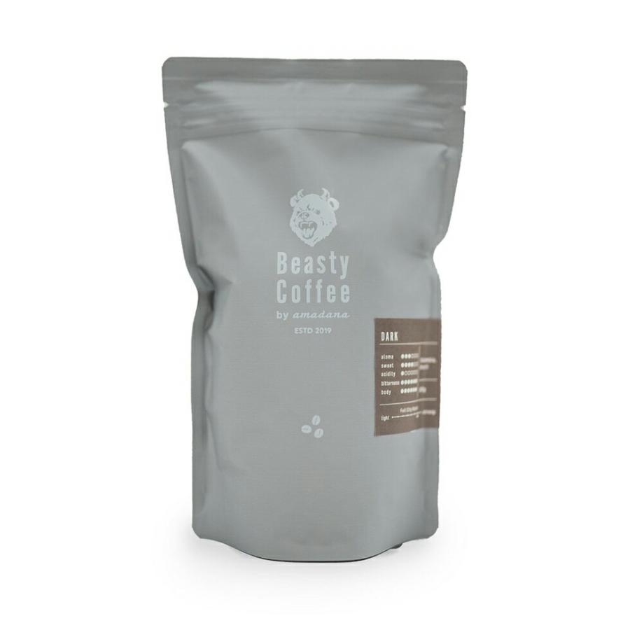 Beasty Coffee by amadana アマダナ コーヒー豆ダーク 100g袋 ビースティーコーヒー インテリア コーヒー豆 コーヒー器具 高品質 スペシャルティーコーヒー カ… | amadana