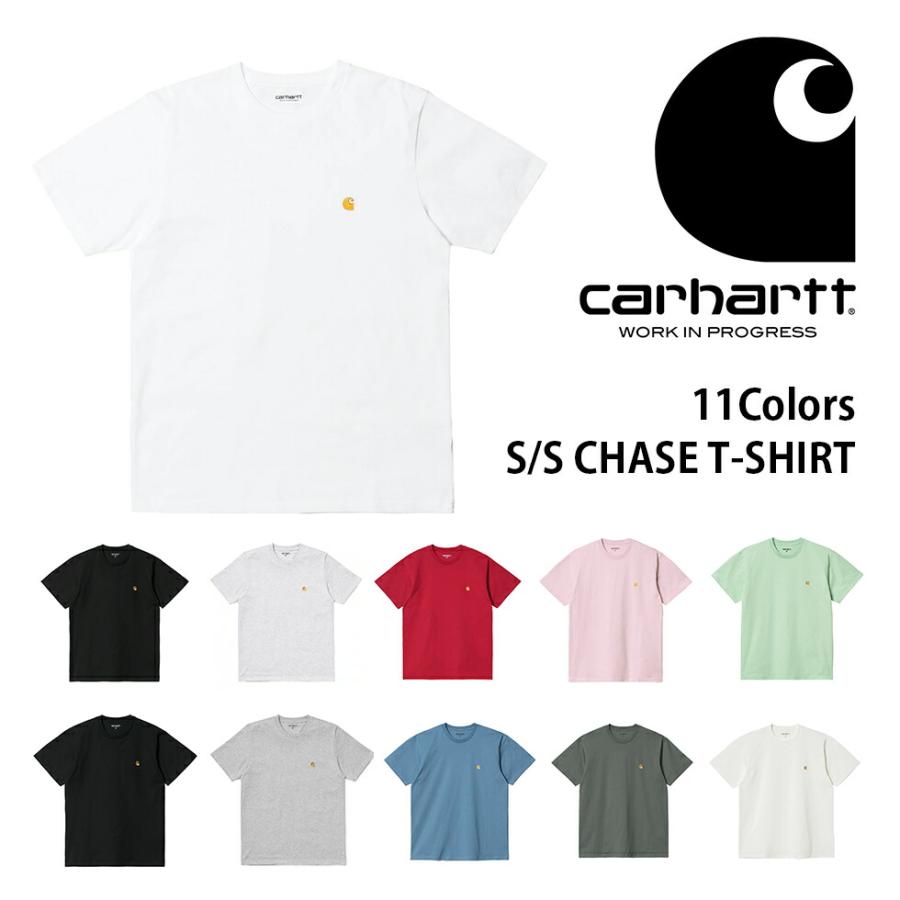 国内正規品 carhartt wip カーハート ダブリューアイピー S/S CHASE T-SHIRT WIP I026391 ショートスリーブ チェイス Tシャツ 新作 2022 ストリート アウトド… | Carhartt
