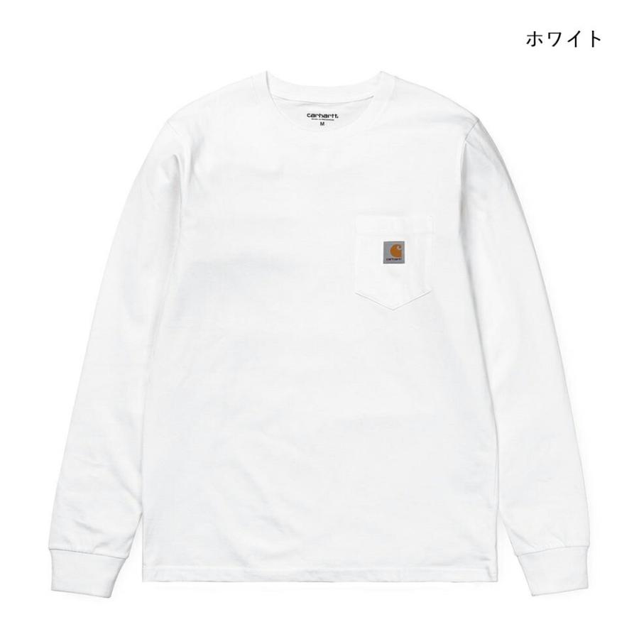 国内正規品 carhartt wip カーハート ダブリューアイピー L/S POCKET T-SHIRT i022094 ロングスリーブ ポケット Tシャツ 新作 2022 ストリート アウトドア キ… | Carhartt | 01