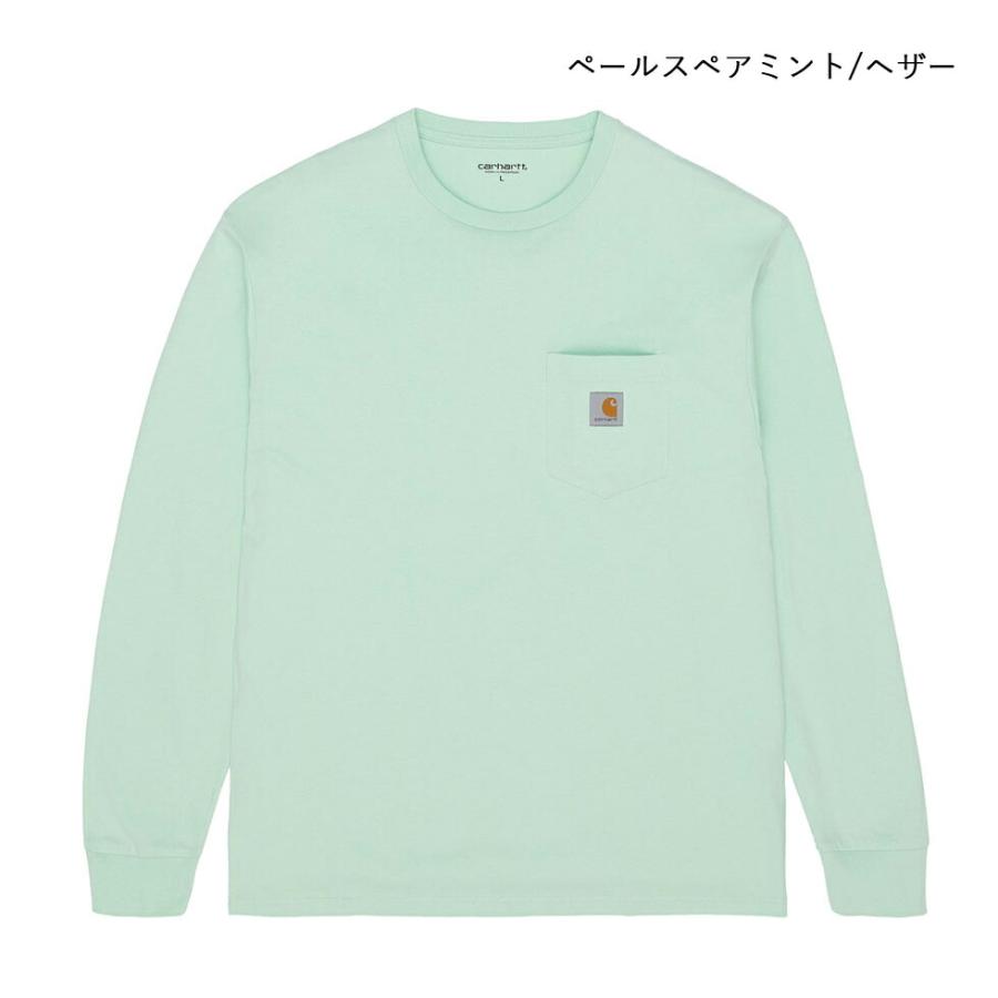国内正規品 carhartt wip カーハート ダブリューアイピー L/S POCKET T-SHIRT i022094 ロングスリーブ ポケット Tシャツ 新作 2022 ストリート アウトドア キ… | Carhartt | 04