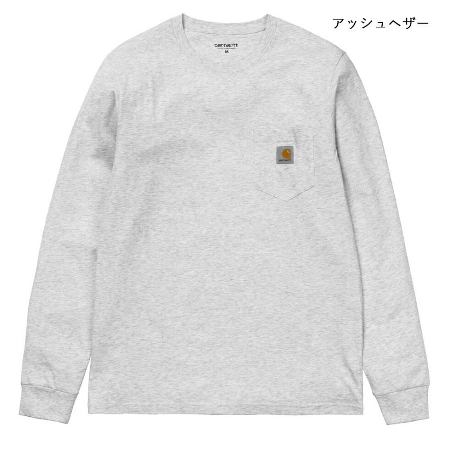 国内正規品 carhartt wip カーハート ダブリューアイピー L/S POCKET T-SHIRT i022094 ロングスリーブ ポケット Tシャツ 新作 2022 ストリート アウトドア キ… | Carhartt | 06