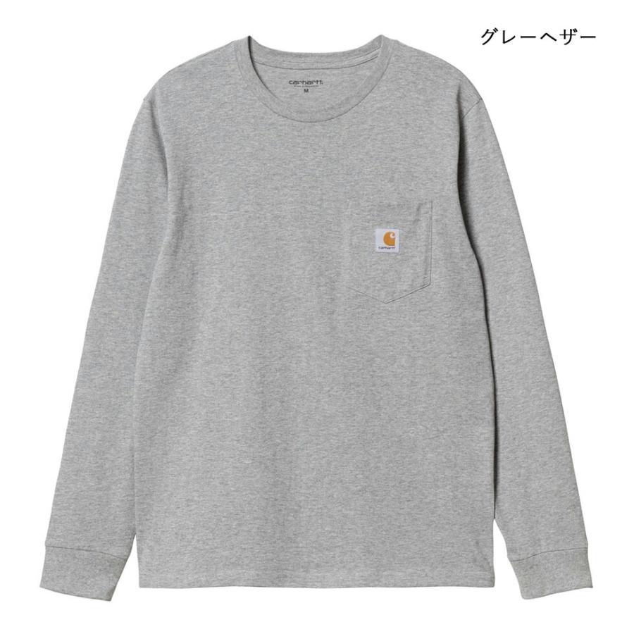 国内正規品 carhartt wip カーハート ダブリューアイピー L/S POCKET T-SHIRT i022094 ロングスリーブ ポケット Tシャツ 新作 2022 ストリート アウトドア キ… | Carhartt | 07