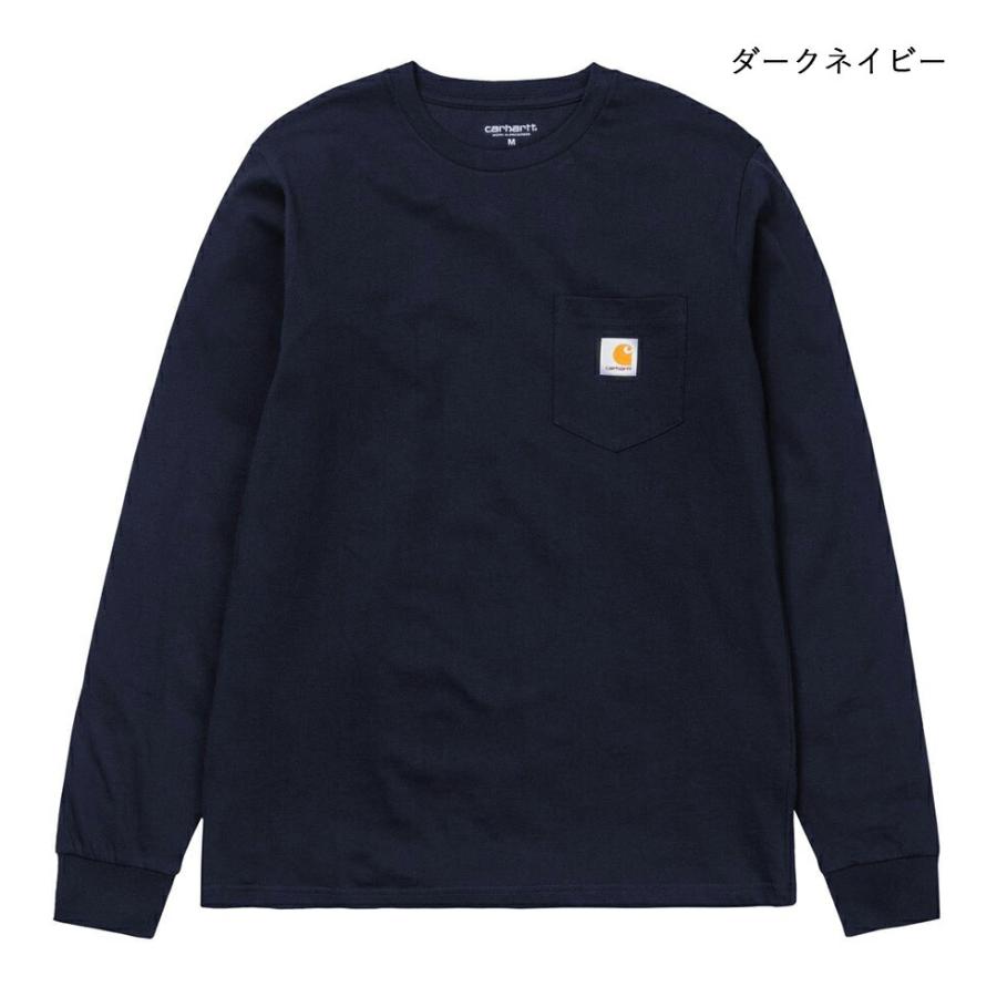 国内正規品 carhartt wip カーハート ダブリューアイピー L/S POCKET T-SHIRT i022094 ロングスリーブ ポケット Tシャツ 新作 2022 ストリート アウトドア キ… | Carhartt | 08