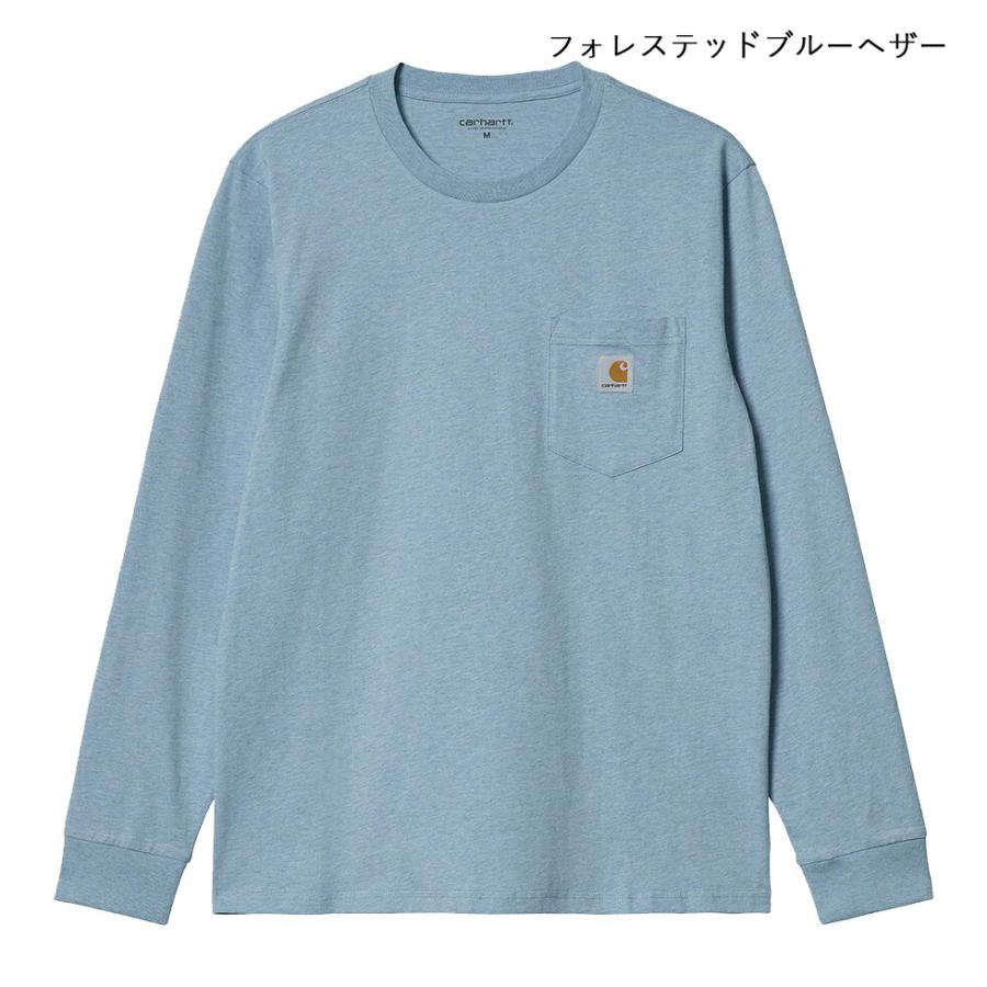 国内正規品 carhartt wip カーハート ダブリューアイピー L/S POCKET T-SHIRT i022094 ロングスリーブ ポケット Tシャツ 新作 2022 ストリート アウトドア キ… | Carhartt | 09