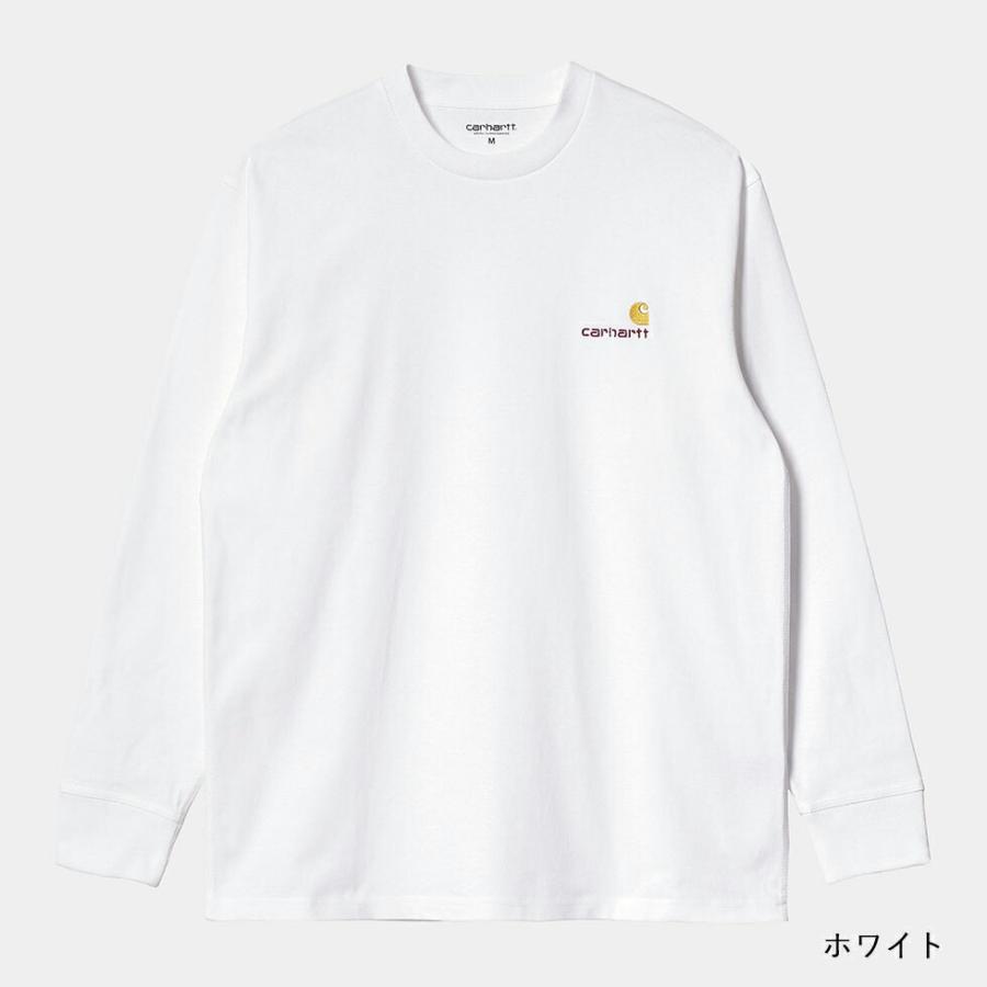 国内正規品 carhartt wip カーハート ダブリューアイピー L/S AMERICAN SCRIPT T-SHIRT ロングスリーブ アメリカンスクリプト Tシャツ 新作 2022 ストリート … | Carhartt | 01