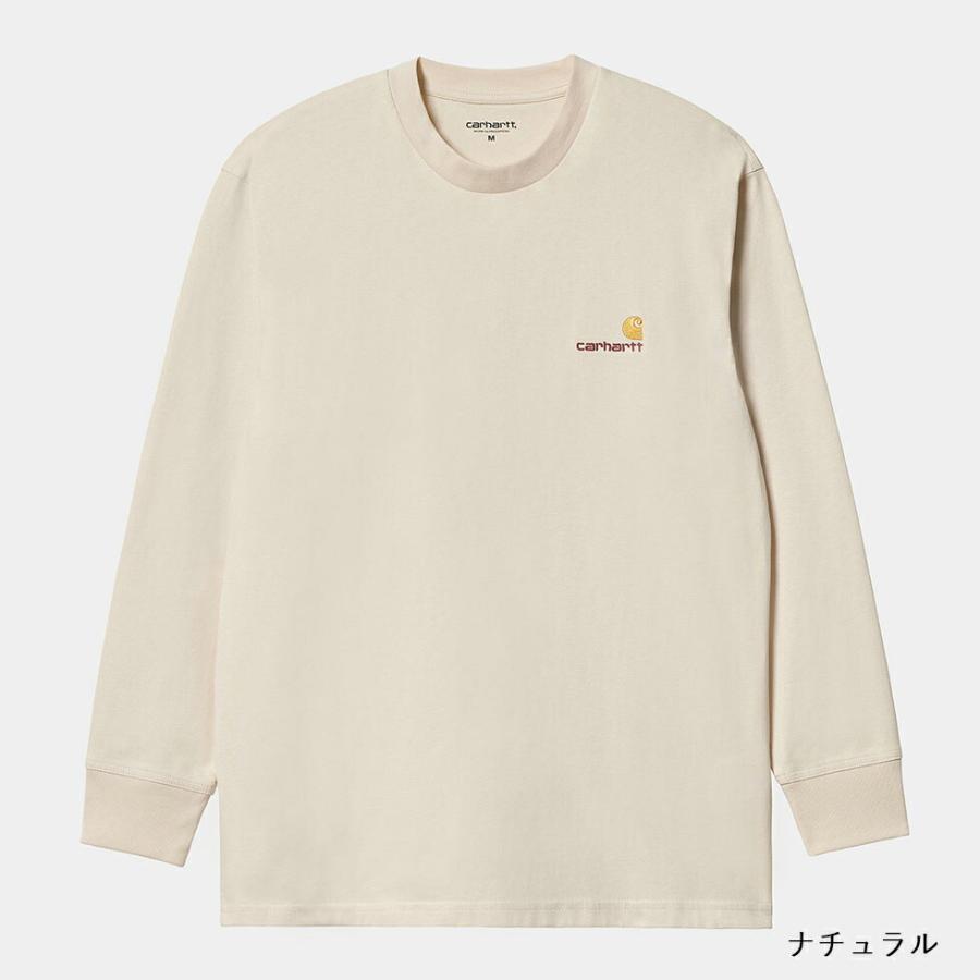 国内正規品 carhartt wip カーハート ダブリューアイピー L/S AMERICAN SCRIPT T-SHIRT ロングスリーブ アメリカンスクリプト Tシャツ 新作 2022 ストリート … | Carhartt | 03