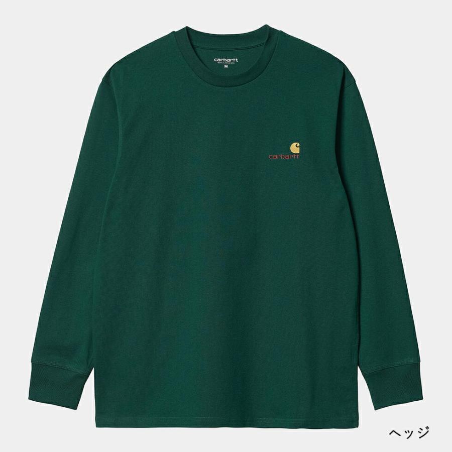 国内正規品 carhartt wip カーハート ダブリューアイピー L/S AMERICAN SCRIPT T-SHIRT ロングスリーブ アメリカンスクリプト Tシャツ 新作 2022 ストリート … | Carhartt | 09