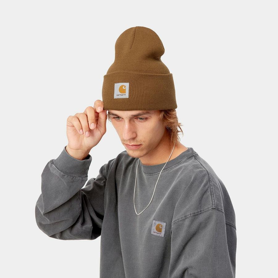 carhartt wip カーハートダブリューアイピー アクリルウォッチハット ACRYLIC WATCH HAT ストリート ファッション アパレル  帽子 キャップ ニット帽 ビーニー… | Carhartt | 13