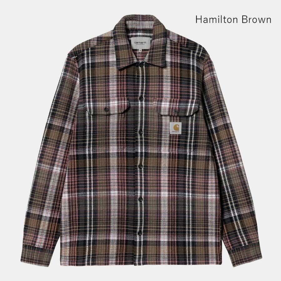 国内正規品 Carhartt WIP カーハートダブリューアイピー L/S VALMON SHIRT ヴァルモン シャツ 新作 2023 ストリート アウトドア キャンプ ギフト メンズ レデ… | Carhartt | 01