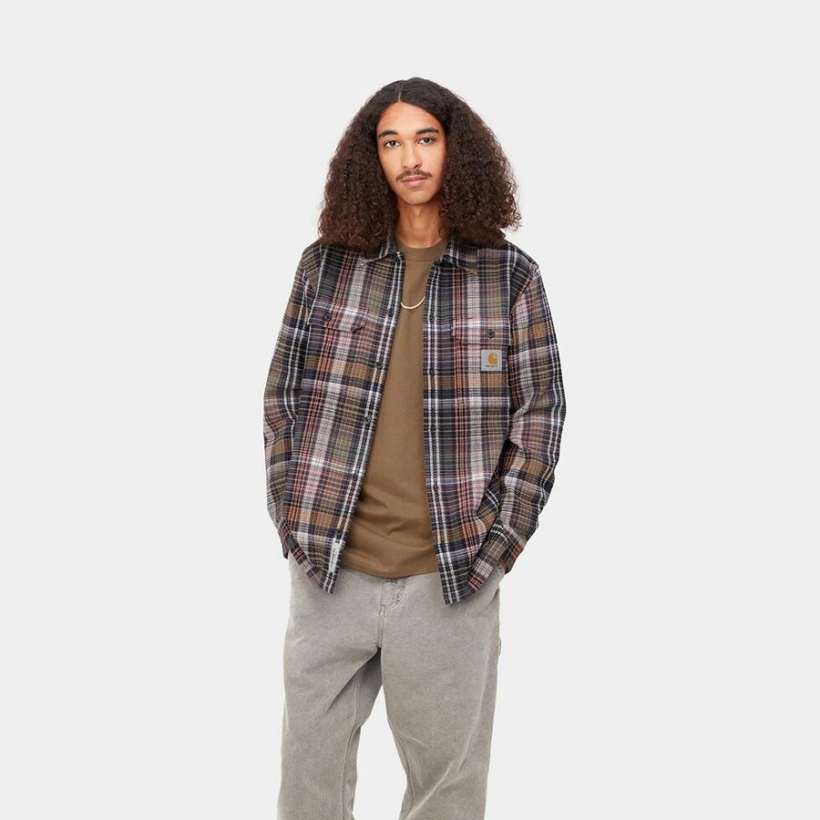 国内正規品 Carhartt WIP カーハートダブリューアイピー L/S VALMON SHIRT ヴァルモン シャツ 新作 2023 ストリート アウトドア キャンプ ギフト メンズ レデ… | Carhartt | 05