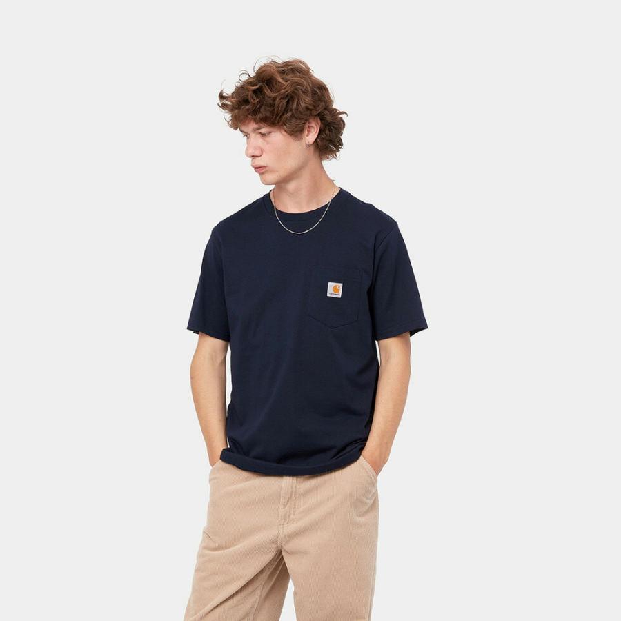 国内正規品 Carhartt WIP カーハート ダブリュー アイピー S/S POCKET T-SHIRT ショートスリーブ ポケット Tシャツ ストリート ファッション アパレル メンズ … | Carhartt | 17