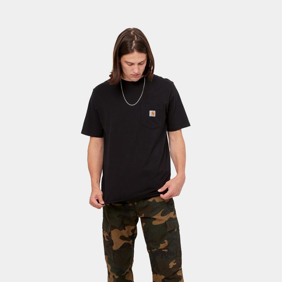 国内正規品 Carhartt WIP カーハート ダブリュー アイピー S/S POCKET T-SHIRT ショートスリーブ ポケット Tシャツ ストリート ファッション アパレル メンズ … | Carhartt | 19