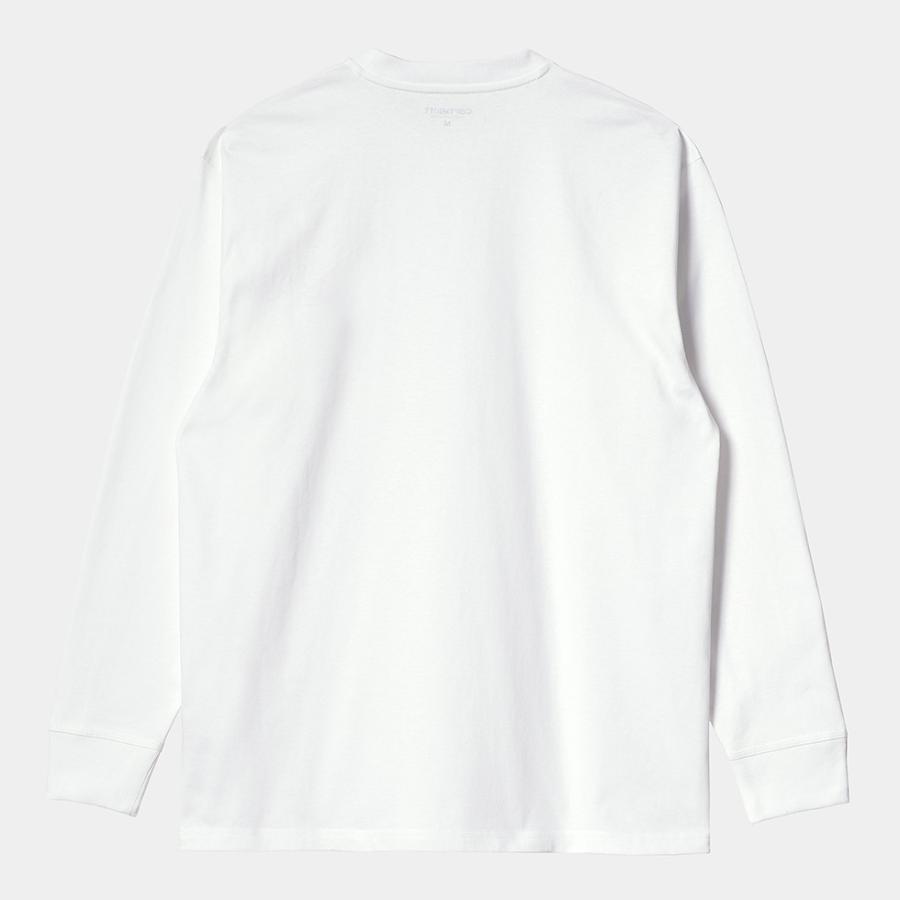 国内正規品 Carhartt WIP カーハート ダブリュー アイピー L/S AMERICAN SCRIPT T-SHIRT ロング スリーブ アメリカン スクリプト Tシャツ 新作 2023 ストリー… | Carhartt | 02