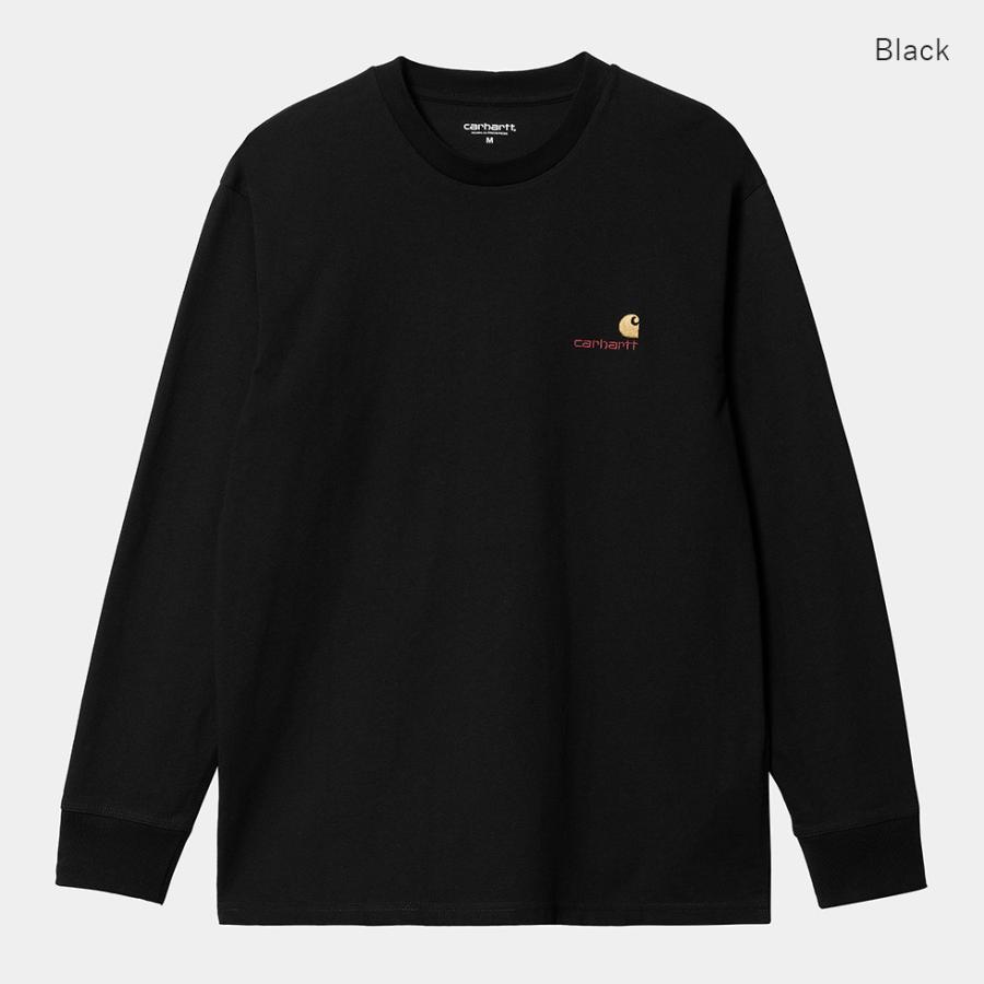 国内正規品 Carhartt WIP カーハート ダブリュー アイピー L/S AMERICAN SCRIPT T-SHIRT ロング スリーブ アメリカン スクリプト Tシャツ 新作 2023 ストリー… | Carhartt | 09