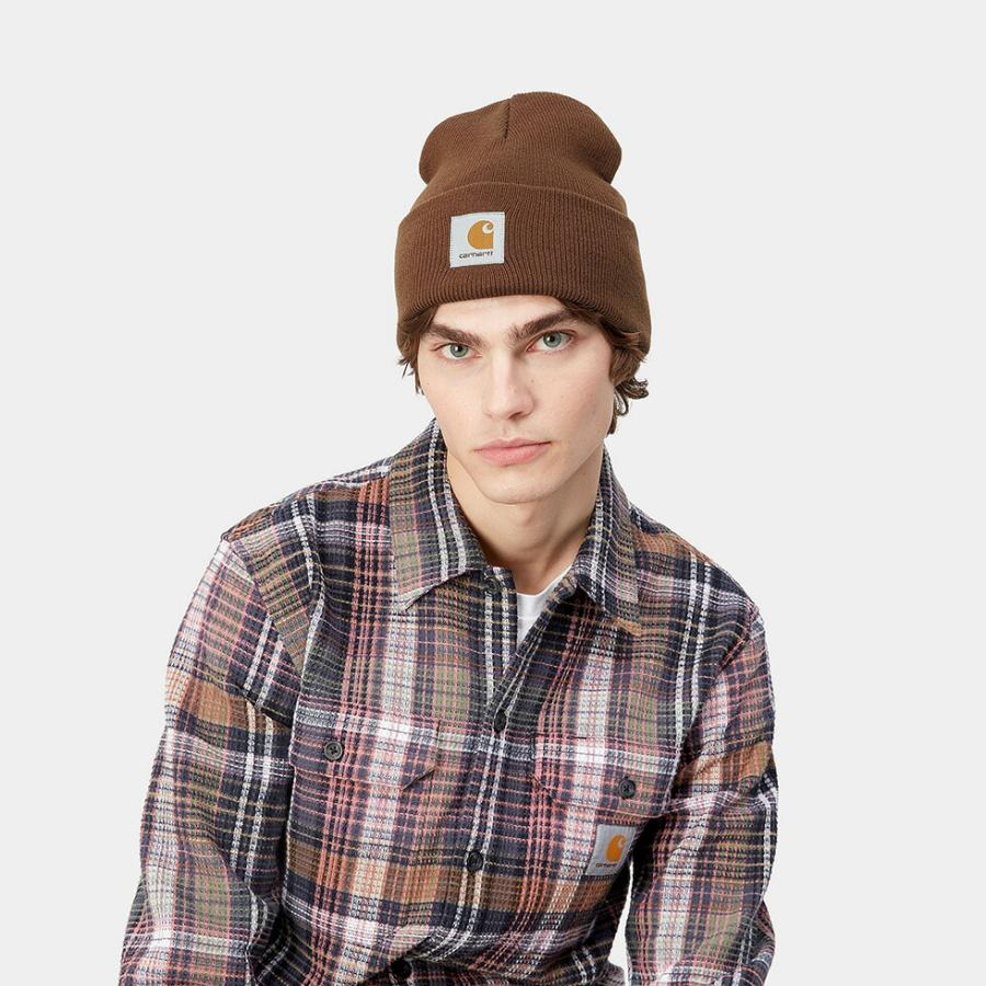 国内正規品 carhartt wip カーハート ダブリュー アイピー ACRYLIC WATCH HAT アクリル ウォッチ ハット ニット  新作 2023 ストリート アウトドア キャンプ … | Carhartt | 04
