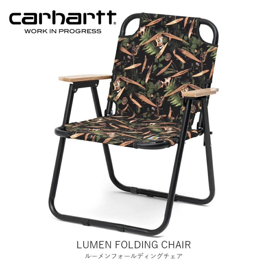 Carhartt WIP カーハートダブリューアイピー LUMEN FOLDING CHAIR ルーメン フォールディング チェア ダックキャンバス生地 アウトドア キャンプ 椅子 I031991 | Carhartt