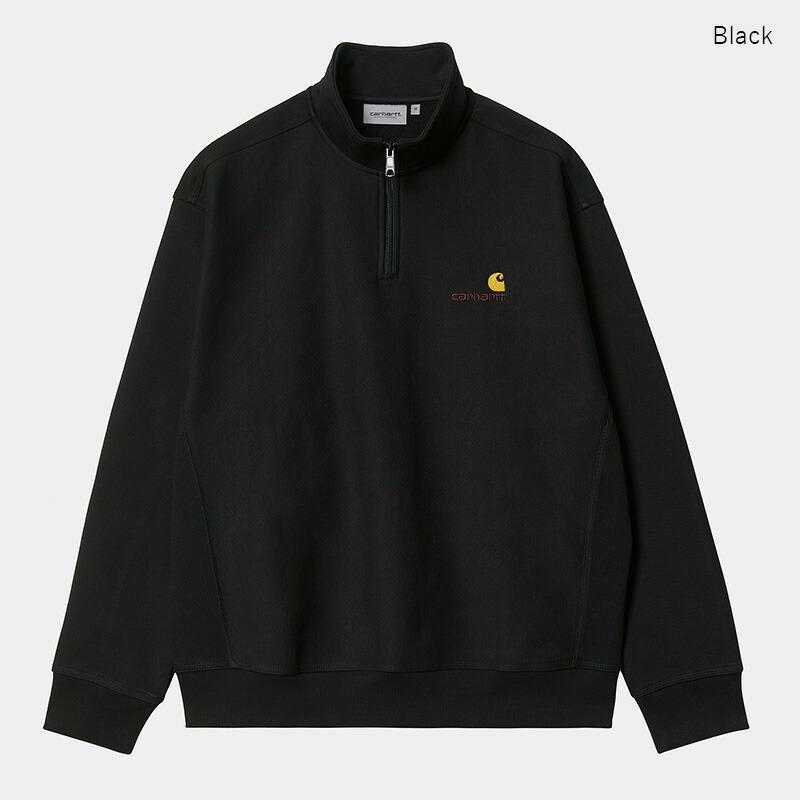 Carhartt WIP カーハートダブリューアイピー ハーフジップアメリカンスクリプトスウェットシャツ HALF ZIP AMERICAN SCRIPT SWEATSHIRT ストリート ファッショ… | Carhartt WIP | 13