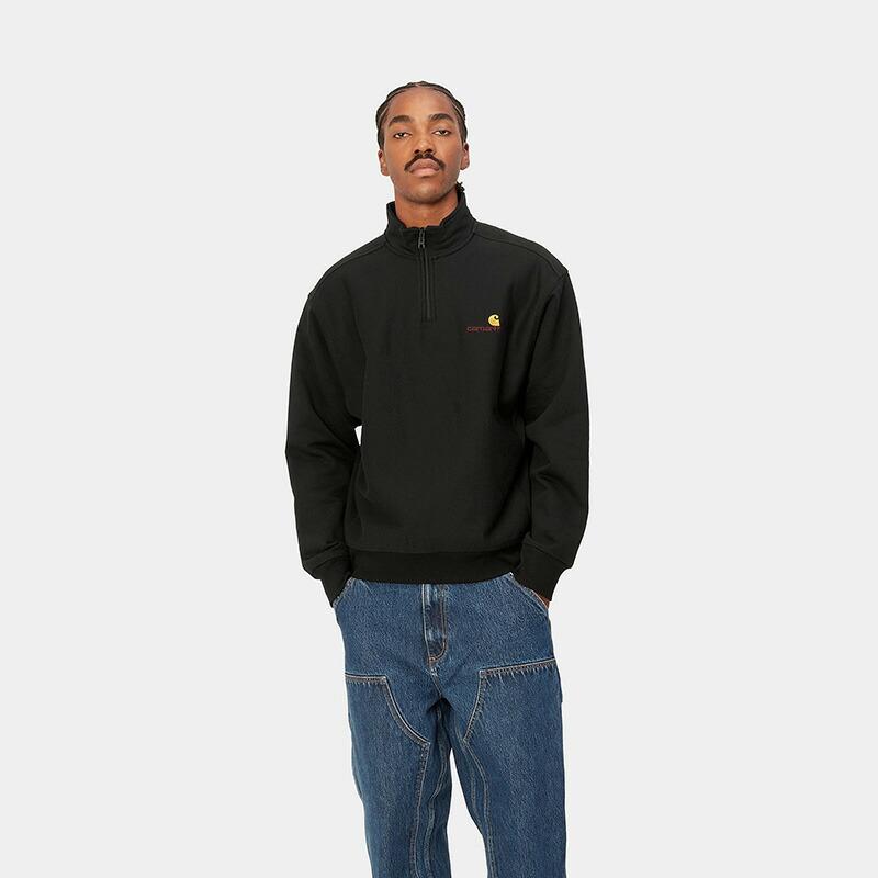 Carhartt WIP カーハートダブリューアイピー ハーフジップアメリカンスクリプトスウェットシャツ HALF ZIP AMERICAN SCRIPT SWEATSHIRT ストリート ファッショ… | Carhartt WIP | 15