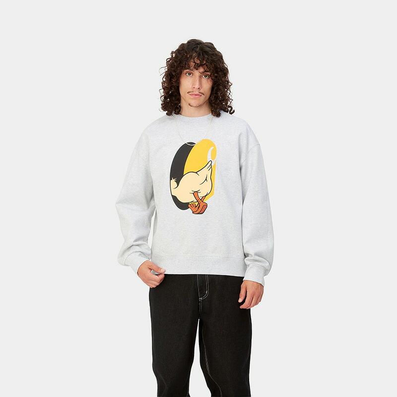 Carhartt WIP カーハートダブリューアイピー デッドケバブノックノックスウェットシャツ DEADKEBAB KNOCK KNOCK SWEATSHIRT ストリート ファッション アパレル… | Carhartt WIP | 03