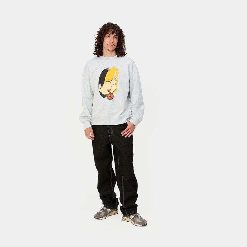 Carhartt WIP カーハートダブリューアイピー デッドケバブノックノックスウェットシャツ DEADKEBAB KNOCK KNOCK SWEATSHIRT ストリート ファッション アパレル…｜everfield｜06