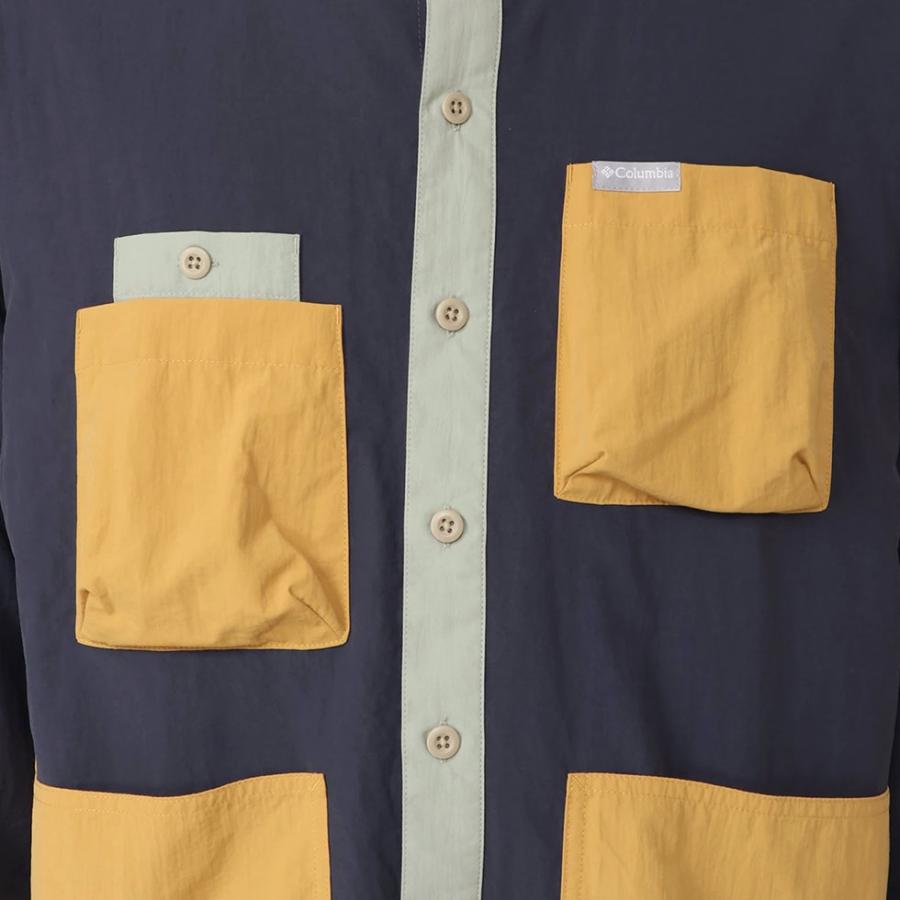 columbia コロンビア Hewson Park Long Sleeve Shirt ヒューソン パーク ロングスリーブ シャツ メンズ ウェア シャツ ポロシャツ キャンプ アパレル PM0448 … | Columbia | 13