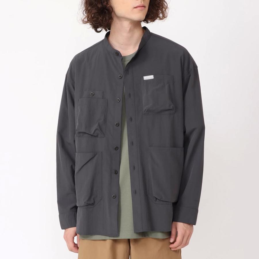 columbia コロンビア Hewson Park Long Sleeve Shirt ヒューソン パーク ロングスリーブ シャツ メンズ ウェア シャツ ポロシャツ キャンプ アパレル PM0448 … | Columbia | 05