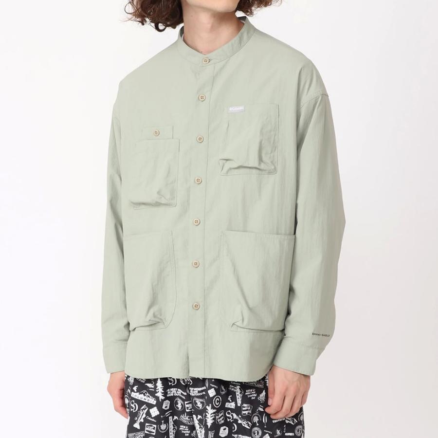 columbia コロンビア Hewson Park Long Sleeve Shirt ヒューソン パーク ロングスリーブ シャツ メンズ ウェア シャツ ポロシャツ キャンプ アパレル PM0448 … | Columbia | 06