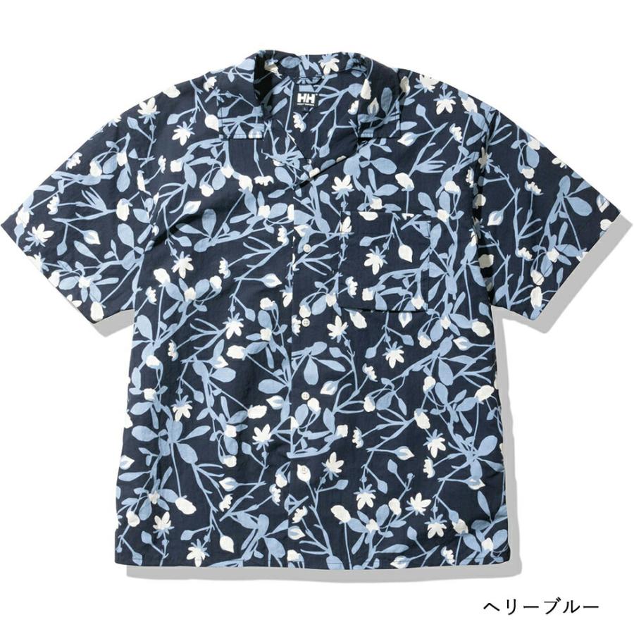 ヘリーハンセン HELLY HANSEN S/S Flower Print Bask Shirts｜everfield｜02