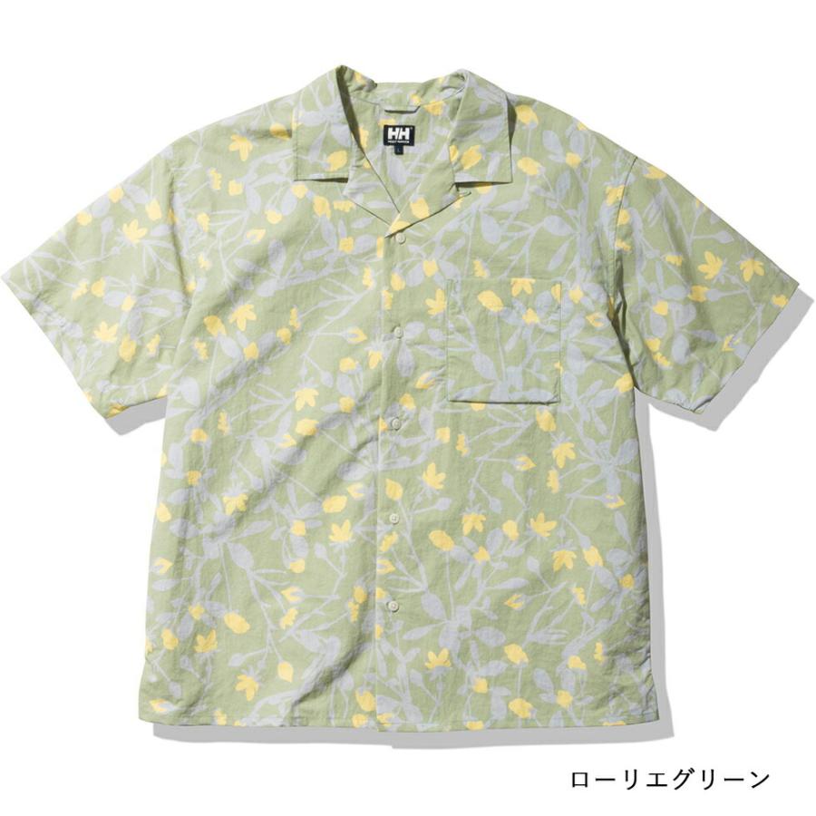 ヘリーハンセン HELLY HANSEN S/S Flower Print Bask Shirts｜everfield｜03