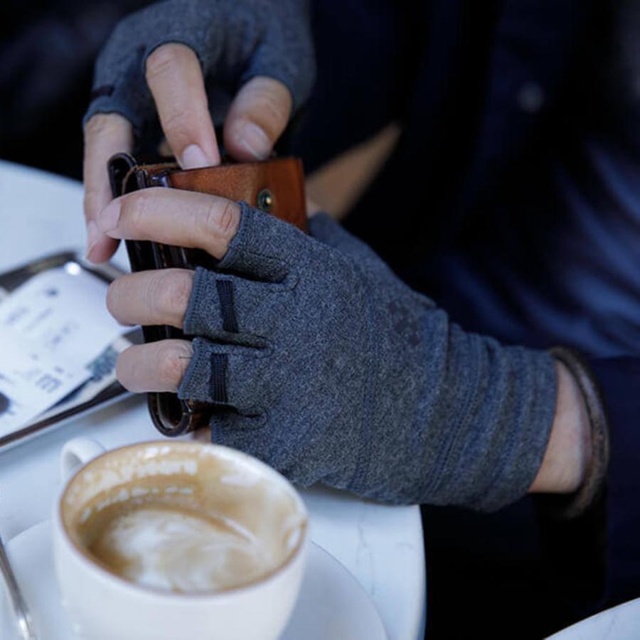 ハンズオングリップ Handson grip Hobo HF ホーボーエイチエフ 手袋 グローブ インナーグローブ メリノウール ハーフカット 登山 ショートカフス フィンガーレ… | grove | 15