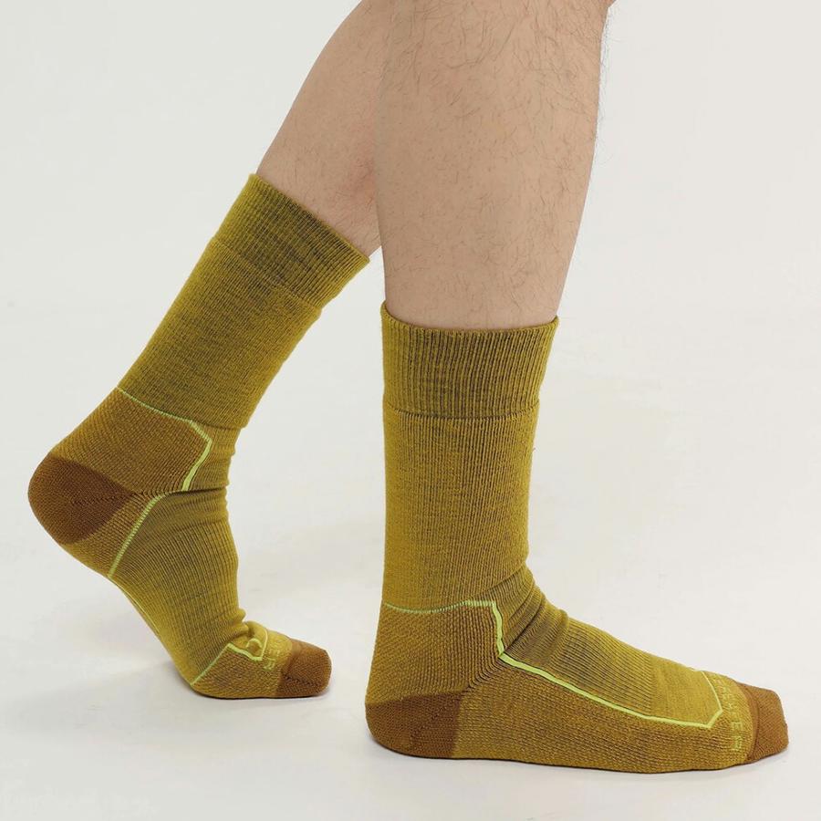 ICEBREAKER アイスブレーカー M HIKE+ MEDIUM CREW ハイク ミディアム クルー メンズ 靴下 ソックス メリノウール 中厚手ソックス パイル地 伸縮性 快適性 ク… | icebreaker | 06