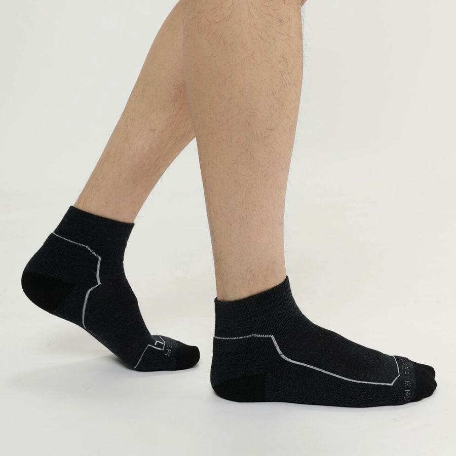 ICEBREAKER アイスブレーカー M HIKE+ LIGHT MINI ハイク ライト ミニ メンズ 靴下 ソックス メリノウール 薄手ソックス パイル地 伸縮性 快適性 クッション性… | icebreaker | 03