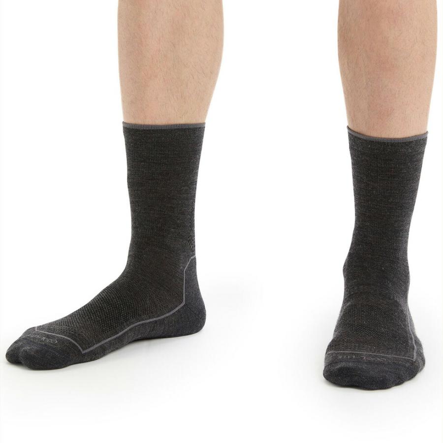 ICEBREAKER アイスブレーカー メンズ ハイク クール ライト 3Q クルー M HIKE COOL-LITE 3Q CREW  靴下 ソックス メリノウール クルー丈 登山 トレッキング IS… | icebreaker | 06