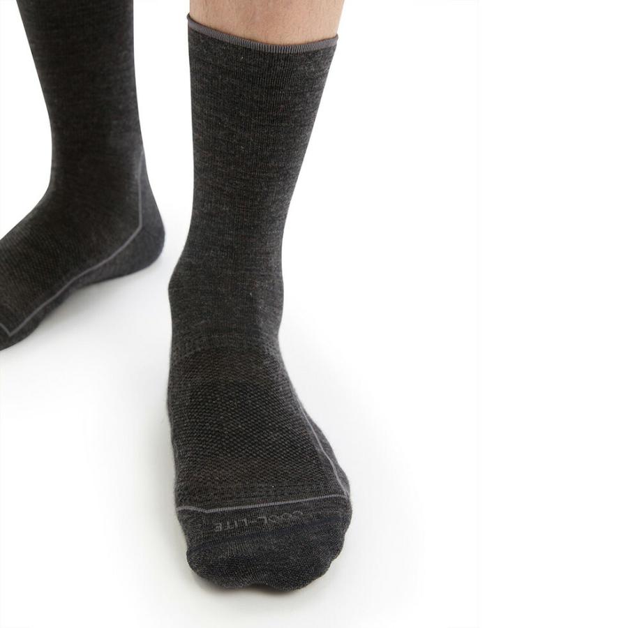 ICEBREAKER アイスブレーカー メンズ ハイク クール ライト 3Q クルー M HIKE COOL-LITE 3Q CREW  靴下 ソックス メリノウール クルー丈 登山 トレッキング IS… | icebreaker | 08