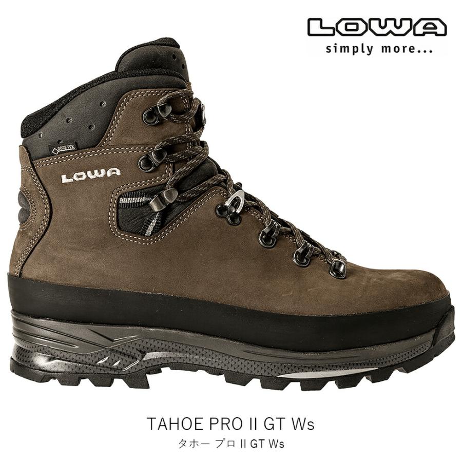 LOWA ローバー TAHOE PRO II GTX Ws タホー プロ II GT Ws セピア ウィメンズ WOMAN JP Fit 登山靴 トレッキング 縦走 ブーツ ビブラム L020607 | iI
