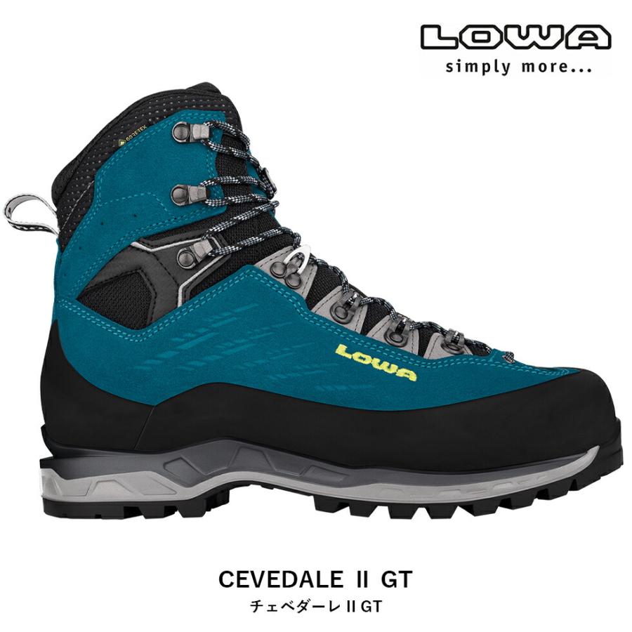 LOWA ローバー チェベダーレ II GT ターコイズ CEVEDALE II GT メンズ 登山靴 トレッキング ブーツ ビブラム L210053 | iI