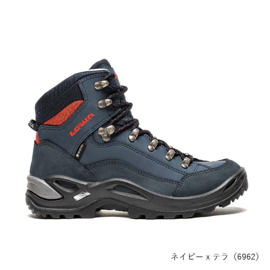 LOWA ローバー RENEGADE X GT MID Ws レネゲード X GT MID Ws ネイビー ウィメンズ 登山靴 トレッキング ブーツ ビブラム L520807 | GT | 01