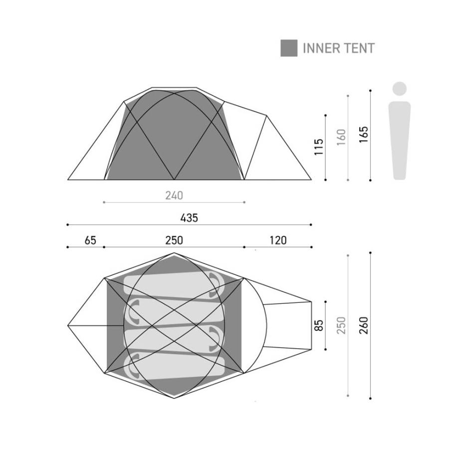 ムラコ グスタフ 4P muraco GUSTAV 4P グスタフ キャンプ テント 4人用 | muraco | 02