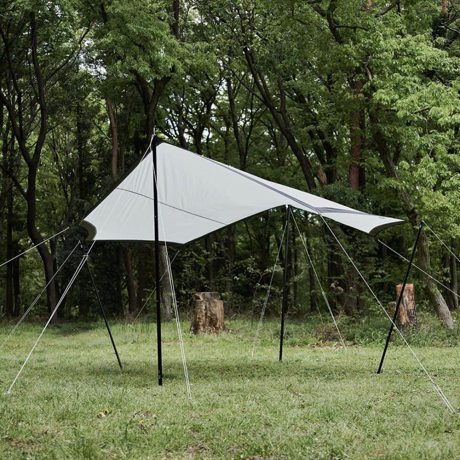 ムラコ muraco OCTA 4 GREY オクタ 4 グレイ　キャンプ タープ テント 中型 2-4人 正規品 送料無料 | muraco | 01