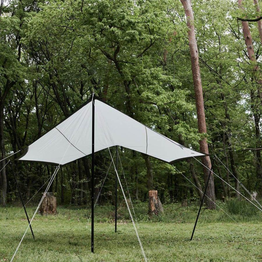 ムラコ muraco OCTA 4 GREY オクタ 4 グレイ　キャンプ タープ テント 中型 2-4人 正規品 送料無料 | muraco | 07