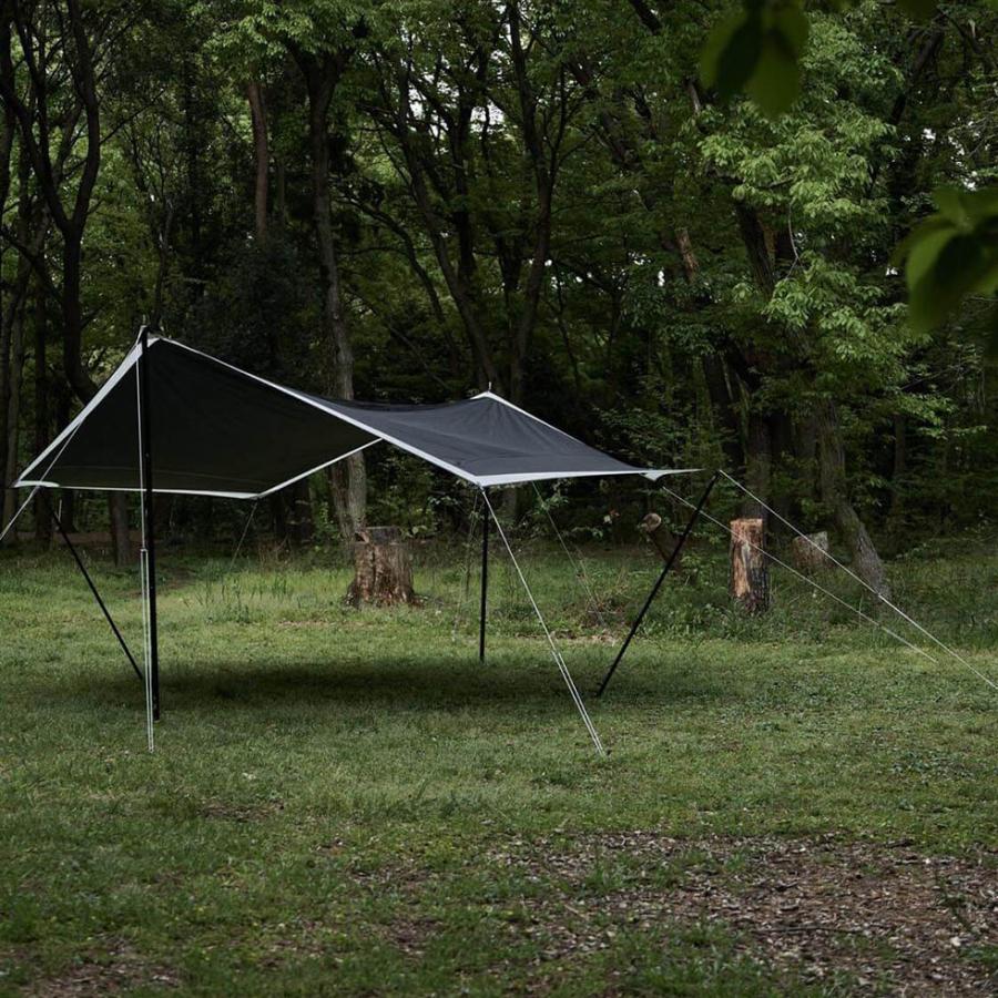 ムラコ muraco OCTA 8 BLACK オクタ 8 ブラック アウトドア キャンプ タープ テント 中型 2-4人 正規品 送料無料 | muraco | 08