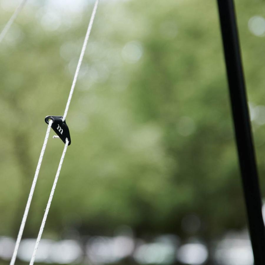 ムラコ muraco REFLECTIVE CORD WT リフレクティブコードホワイト　キャンプ　テント・タープ用ロープ | muraco | 03