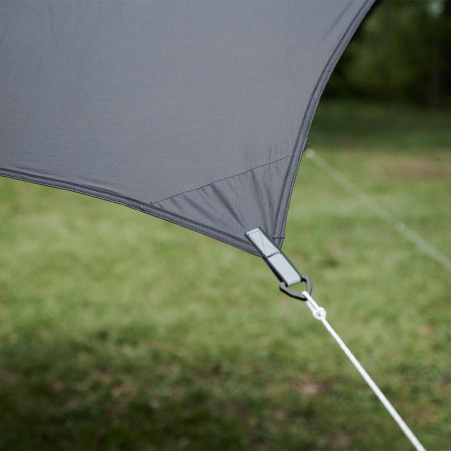 ムラコ muraco HEXA ULTRA BLACK ヘキサウルトラブラック TP005 1-2名用 タープ ソロキャンプ | muraco | 04