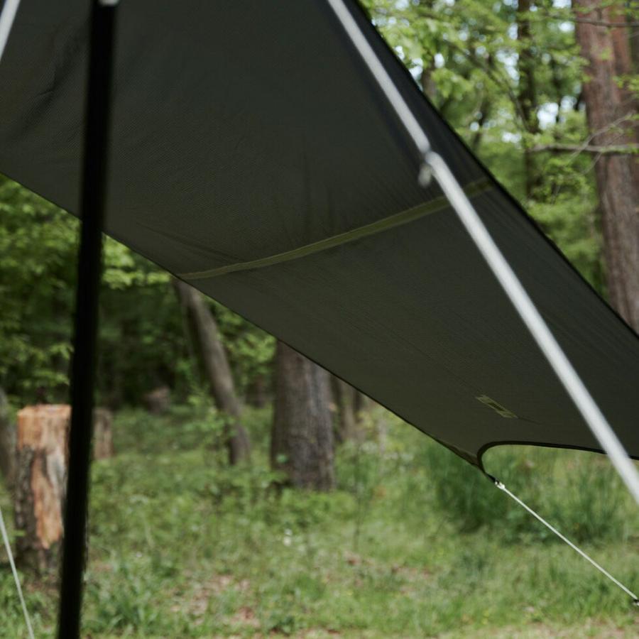 ムラコ muraco HEXA ULTRA BLACK ヘキサウルトラブラック TP005 1-2名用 タープ ソロキャンプ | muraco | 05