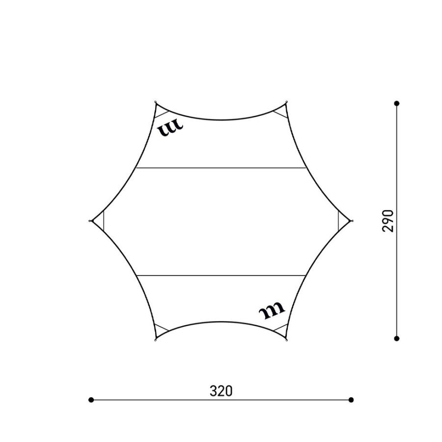 ムラコ muraco HEXA ULTRA SPARK ヘキサウルトラスパーク TP009 タープ テント アウトドアギア ソロキャンプ | muraco | 07