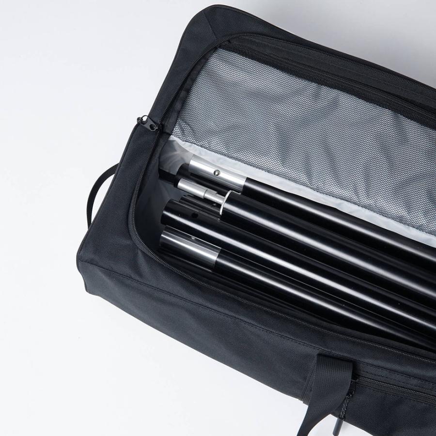 ムラコ muraco POLE CARRIER ポールキャリア CR0010 ポールキャリアー キャリーケース タープポール 運搬 キャンプ アウトドア Black | muraco | 03