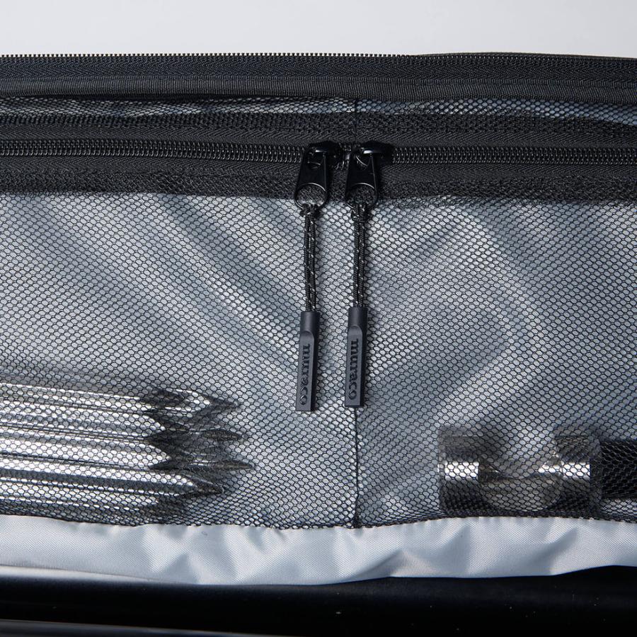 ムラコ muraco POLE CARRIER ポールキャリア CR0010 ポールキャリアー キャリーケース タープポール 運搬 キャンプ アウトドア Black | muraco | 04