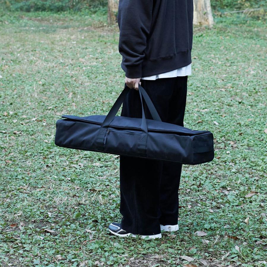 ムラコ muraco POLE CARRIER ポールキャリア CR0010 ポールキャリアー キャリーケース タープポール 運搬 キャンプ アウトドア Black | muraco | 06