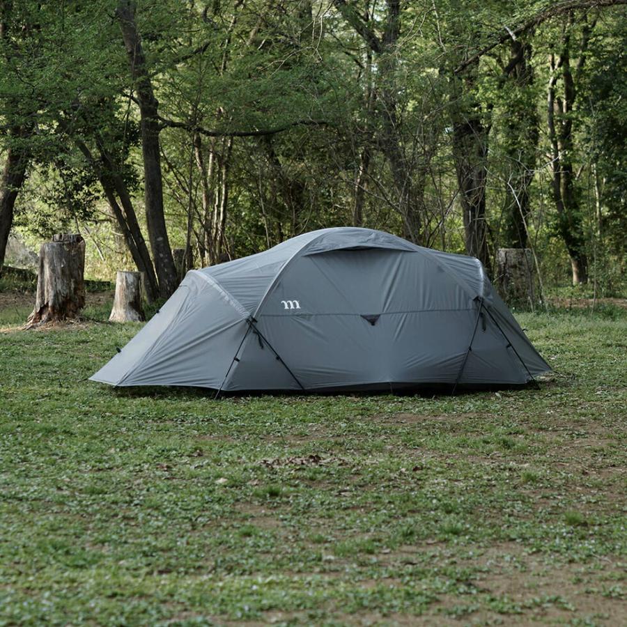 ムラコ muraco NORM 2P ノーム2ピー TE0010BK TE0010GY BLACK GREY ファミリーキャンプ Tent Camping 2P | muraco | 12