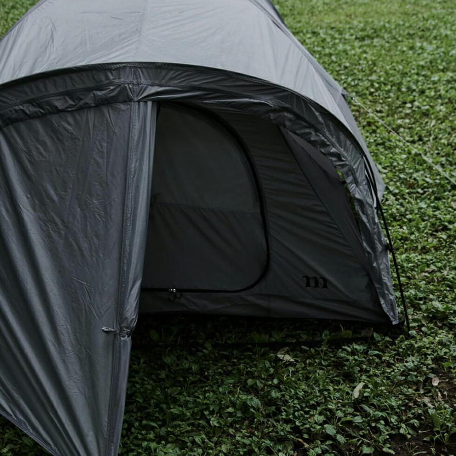 ムラコ muraco NORM 2P ノーム2ピー TE0010BK TE0010GY BLACK GREY ファミリーキャンプ Tent Camping 2P | muraco | 14